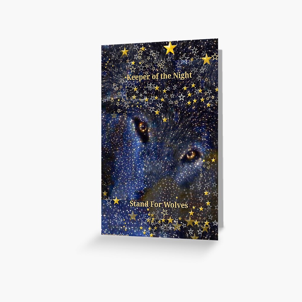 Keeper of the Night/2 Greeting Card