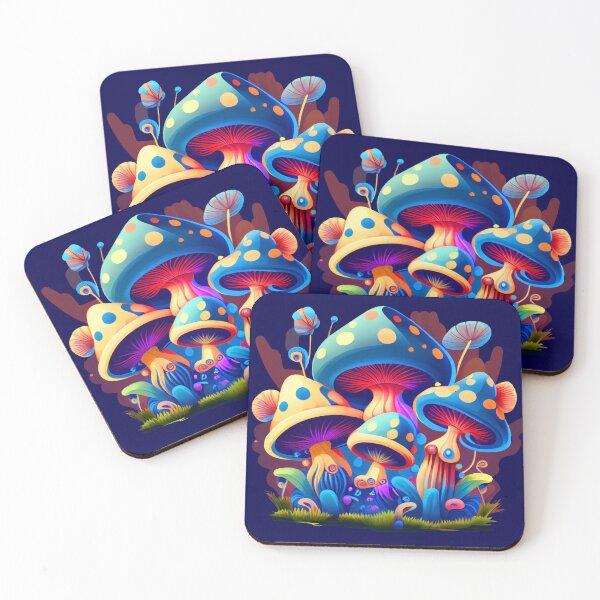 Item preview, Funny Magic Mushrooms Group designed and sold by KOTOdesign.