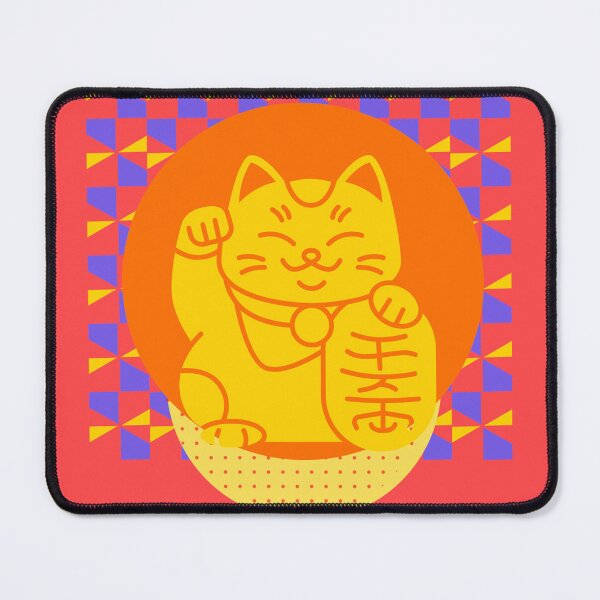Item preview, Cute Maneki Neko Design Japanese Art Style designed and sold by Blurayuela.