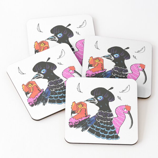 Item preview, Jean-Luc and the Feather Frenzy designed and sold by doodledate.