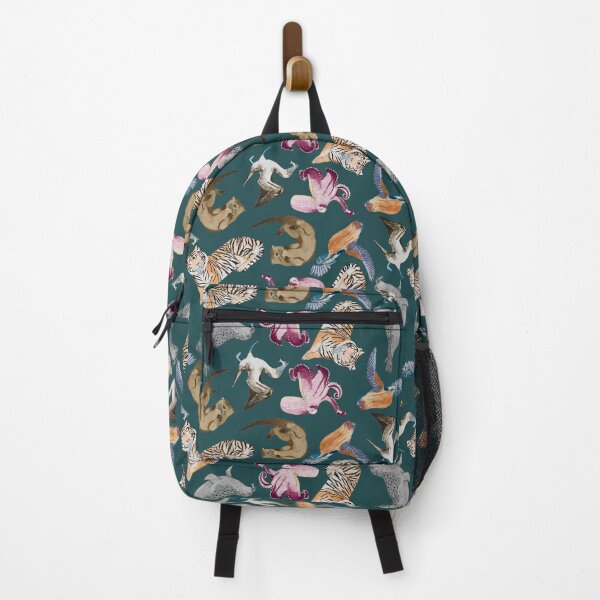 Item preview, Fish Feeding Frenzy Loose Pattern Dark designed and sold by Nicky Rollings.