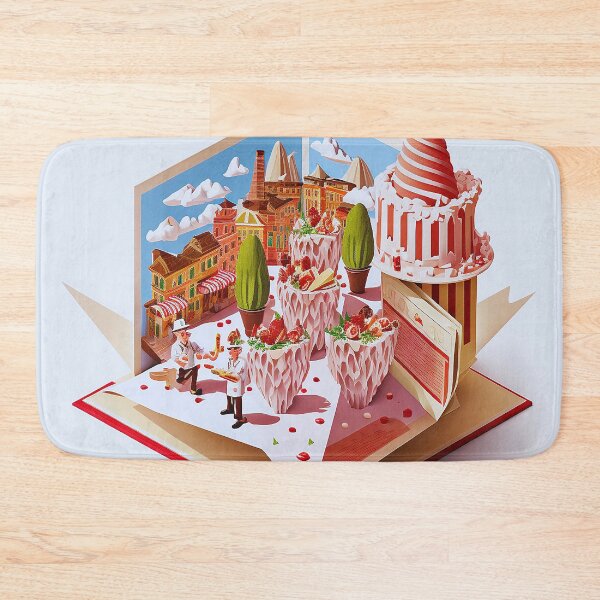 Item preview, Strawberry Gelato Micro Pop-Up Book designed and sold by Octane-Designs.