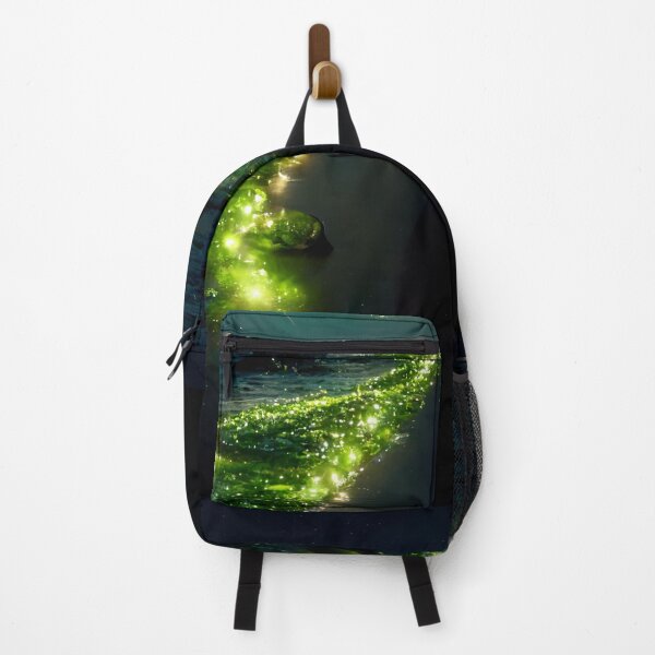 Item preview, glow shoreline in a full moon night designed and sold by Sub-AIRTist.
