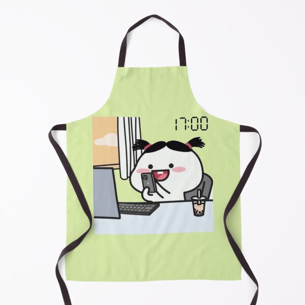 Item preview, Cute Pentol Girl Play Game At Work designed and sold by malconerh.