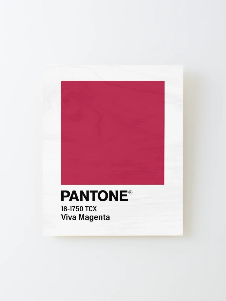 Pantone Color of the Year 2023 Viva Magenta Hex BB2649  Poster for Sale by  ellenhenry