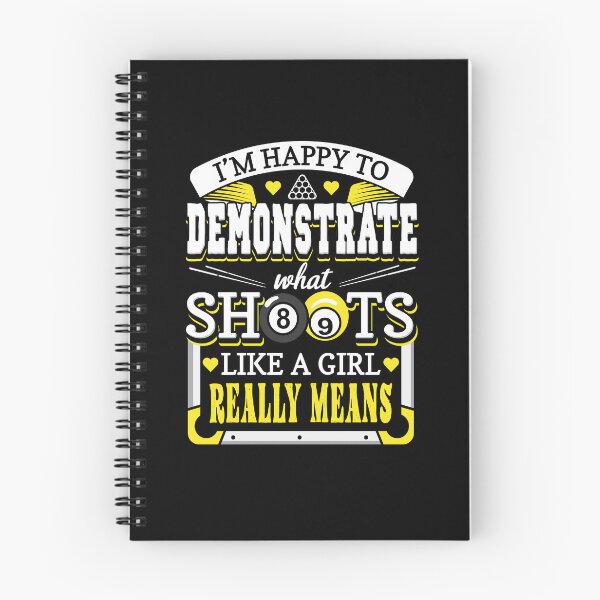 Item preview, Funny Billiards What Shoots Like A Girl Means designed and sold by Betsytiptoe.