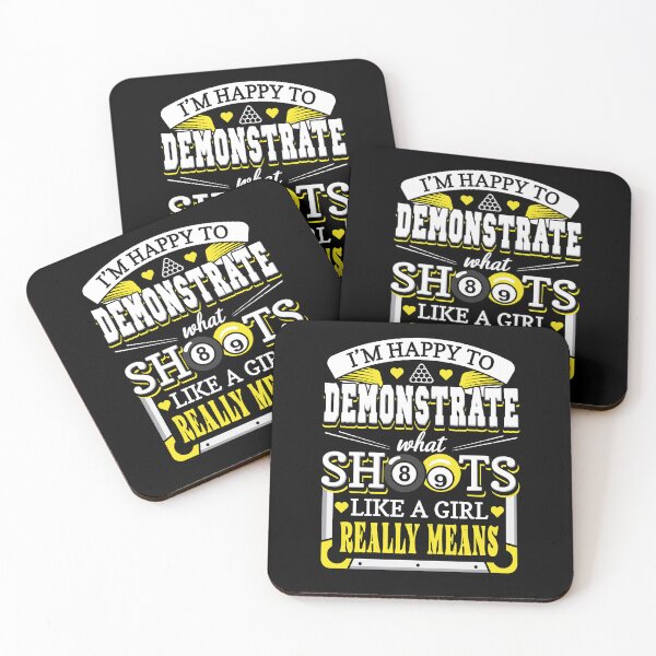 Item preview, Funny Billiards What Shoots Like A Girl Means designed and sold by Betsytiptoe.