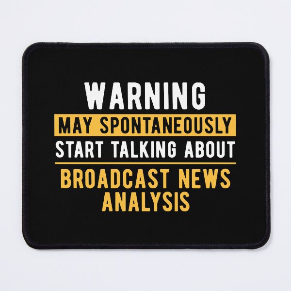 Item preview, Broadcast News Analyst Love designed and sold by NestaReign.
