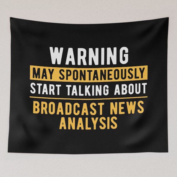 Item preview, Broadcast News Analyst Love  designed and sold by NestaReign.