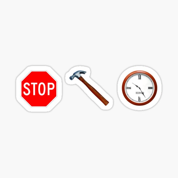 Item preview, Stop! hammertime designed and sold by Gavin King.