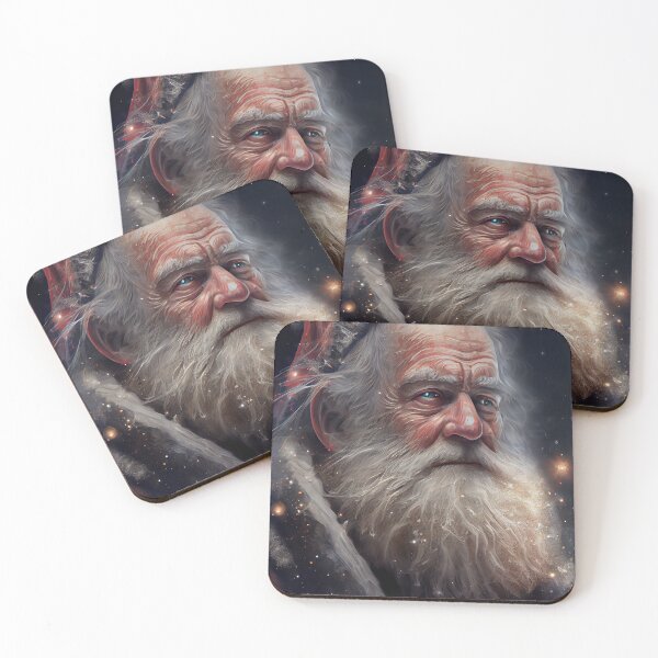 Aperçu de l'œuvre Retro Vintage Santa Claus créée et vendue par DigiArtsSpace.