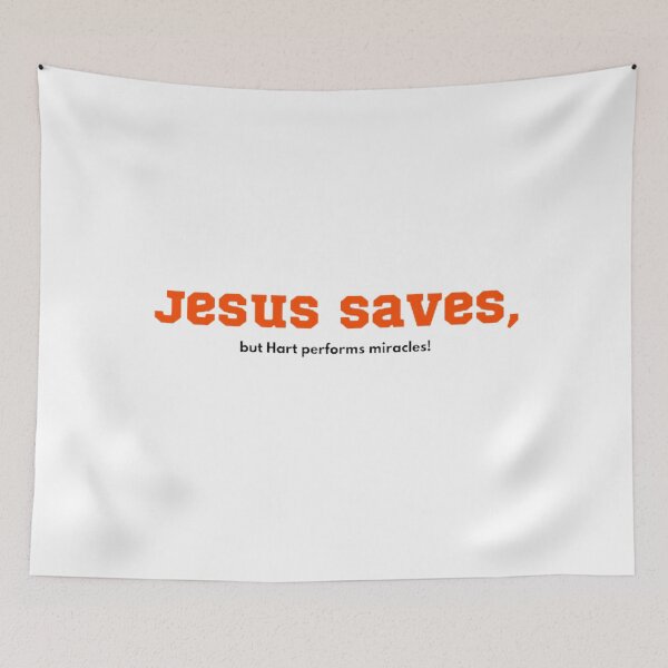 Item preview, Jesus Saves, Hart Miracles! designed and sold by BradburyWorx.