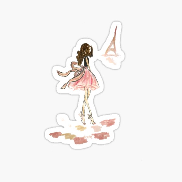 A night in Paris Sticker