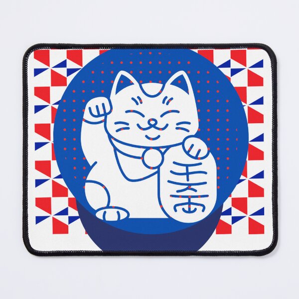 Item preview, Cute Maneki Neko Design Japanese Art Style designed and sold by Blurayuela.