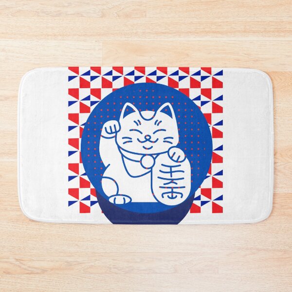 Item preview, Cute Maneki Neko Design Japanese Art Style designed and sold by Blurayuela.