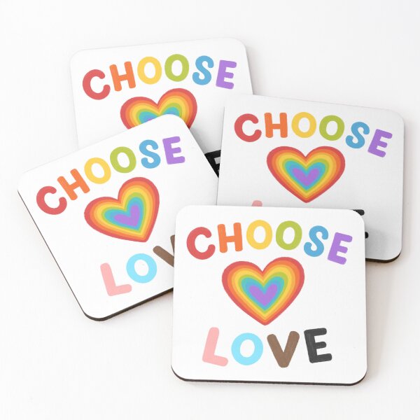 Item preview, LGBT Pride Choose Love  designed and sold by OverNinthCloud.
