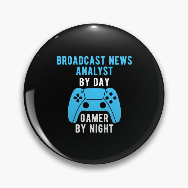 Item preview, Gaming Broadcast News Analyst designed and sold by NestaReign.