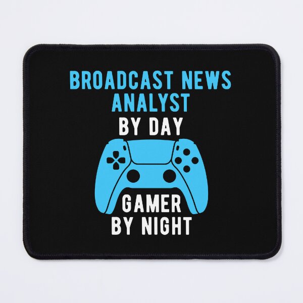 Item preview, Gaming Broadcast News Analyst designed and sold by NestaReign.