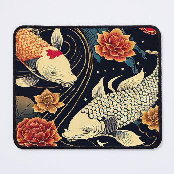 Item preview, Fish Koi Tablet Cases designed and sold by Dilematiccoma.