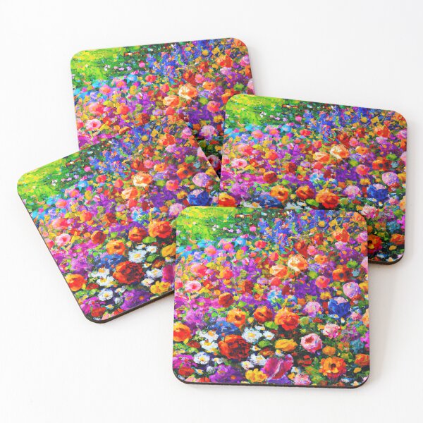 Item preview, Flower Garden Claude Monet designed and sold by maniacfitness.