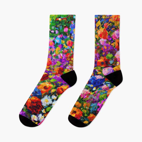 Item preview, Flower Garden Claude Monet designed and sold by maniacfitness.