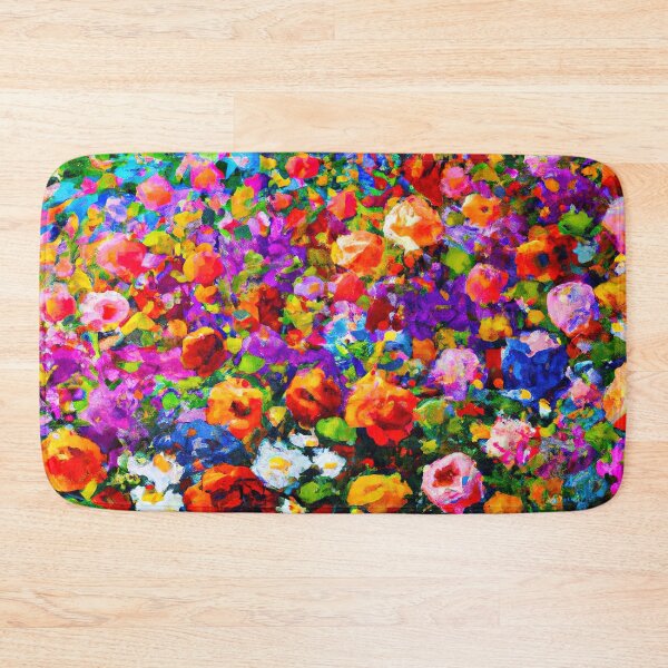 Item preview, Flower Garden Claude Monet designed and sold by maniacfitness.