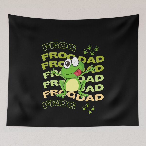 Item preview, Frog Dad frog pet designed and sold by ZoesAttic.