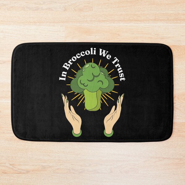 Item preview, In Broccoli We Trust - Brassica oleracea var. italica Lovers designed and sold by Millusti.