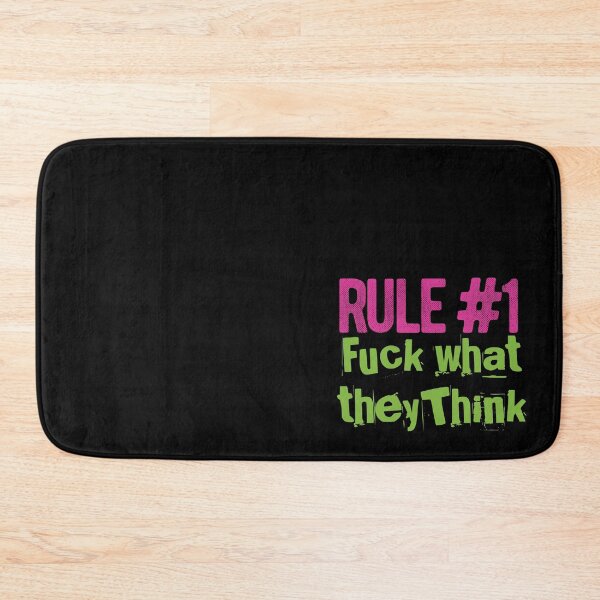 Item preview, Rule #1 Quote What They Think - Sarcastic Saying designed and sold by EddieBalevo.