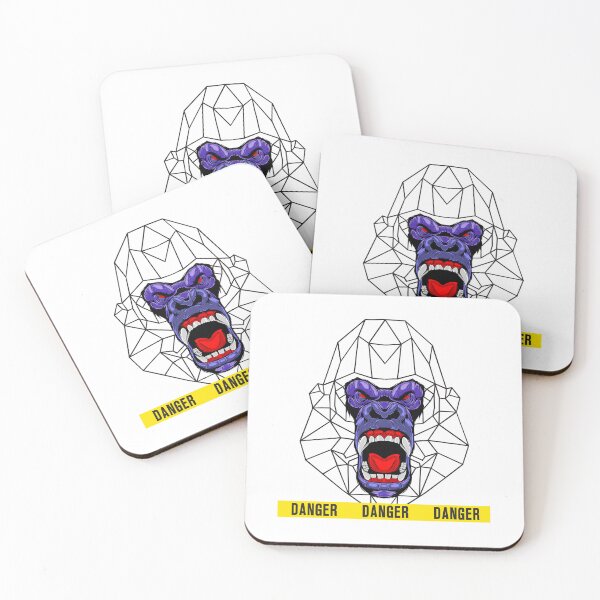Item preview, Angry Gorilla King Kong, Purple Gorilla, World Of Apes designed and sold by adembulut.