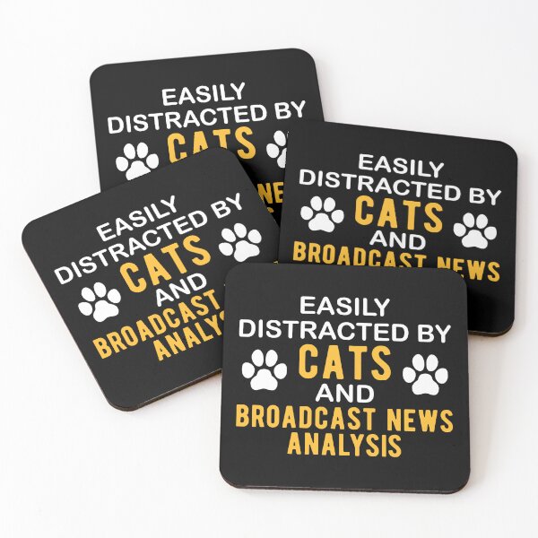 Item preview, Broadcast News Analyst Cat Lover  designed and sold by NestaReign.