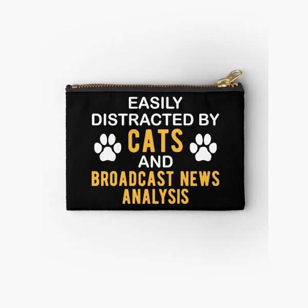 Item preview, Broadcast News Analyst Cat Lover  designed and sold by NestaReign.