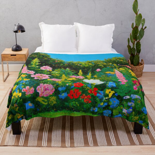 Item preview, Claude Monet - Flower Garden designed and sold by maniacfitness.