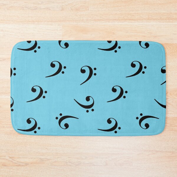 Item preview, Bass clef - borderless pattern designed and sold by piesdesignart.