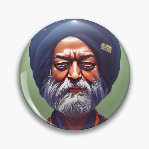 Item preview, Osho Rajneesh designed and sold by Alcaselzer.