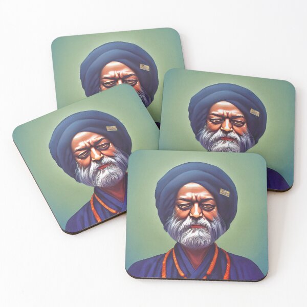 Item preview, Osho Rajneesh designed and sold by Alcaselzer.