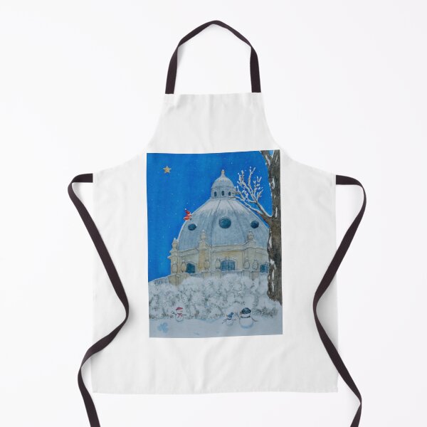 Item preview, Radcliffe Camera with happy Santa designed and sold by Mirjamchappell.