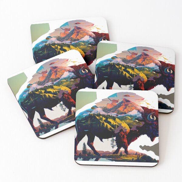 Item preview, Bison nature designed and sold by DigiArtsSpace.