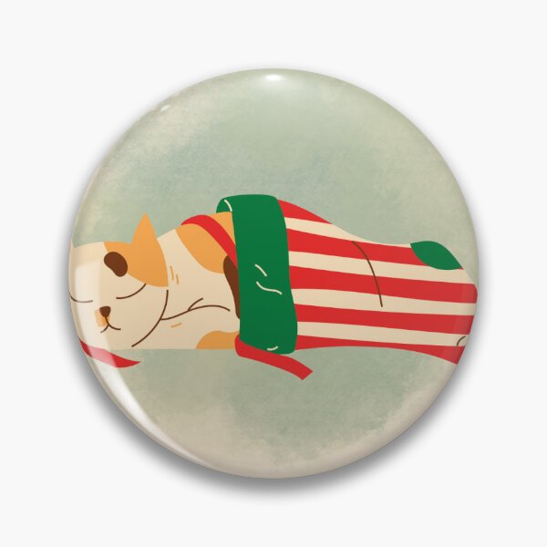 Item preview, Sleepy Cat "A gift just for you" / Funny Christmas Design designed and sold by Blurayuela.