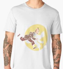 Tintin and snowy t-shirt tshirt Men's Premium T-Shirt