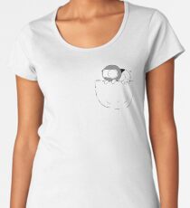 Pocket Catana et John T-shirt premium femme