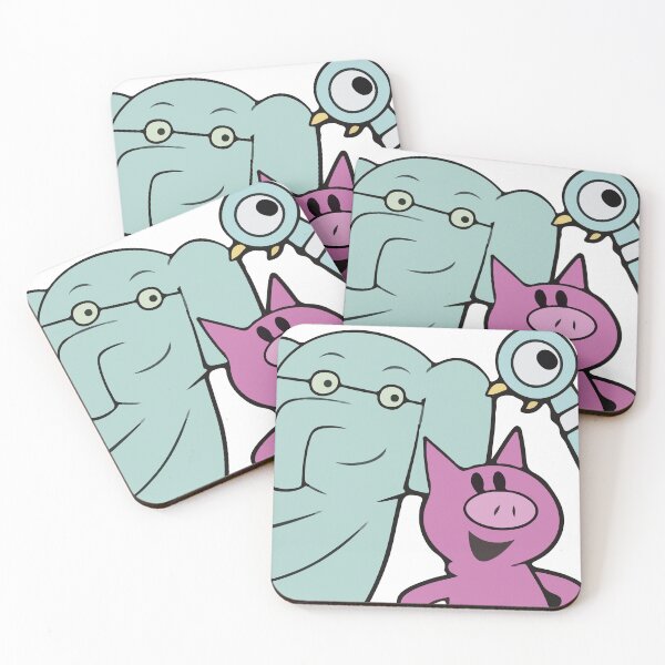 Item preview, Elephant and Piggie with Pigeon designed and sold by Walidovicstore.