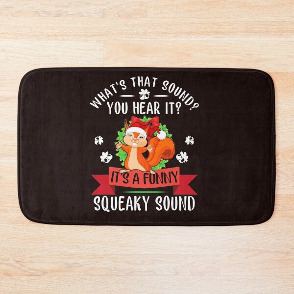 Item preview, It's A Funny Squeaky Sound TShirt Christmas Squirrel  designed and sold by Simeon	 Dorelus.
