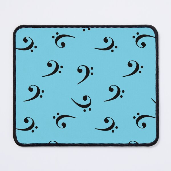 Item preview, Bass clef - borderless pattern designed and sold by piesdesignart.