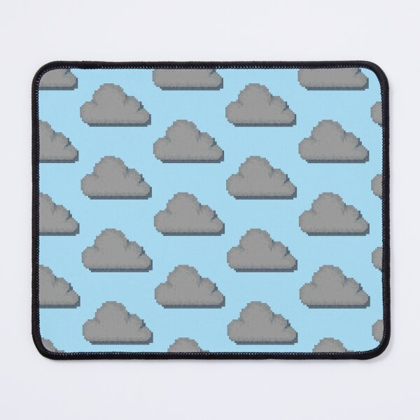 Item preview, Retro Pixel Art Gloomy Cloud Design designed and sold by 8BitTrip.