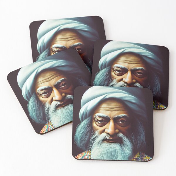 Item preview, Osho Rajneesh designed and sold by Alcaselzer.