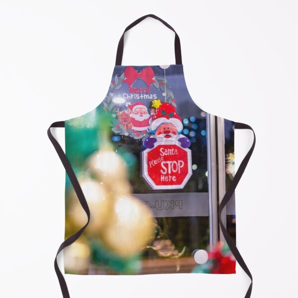Item preview, Santa please stop here designed and sold by ArtsOfWonder.