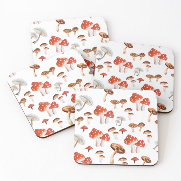 Item preview, Mushroom Fungi Fancy Pattern designed and sold by KweenFlop.