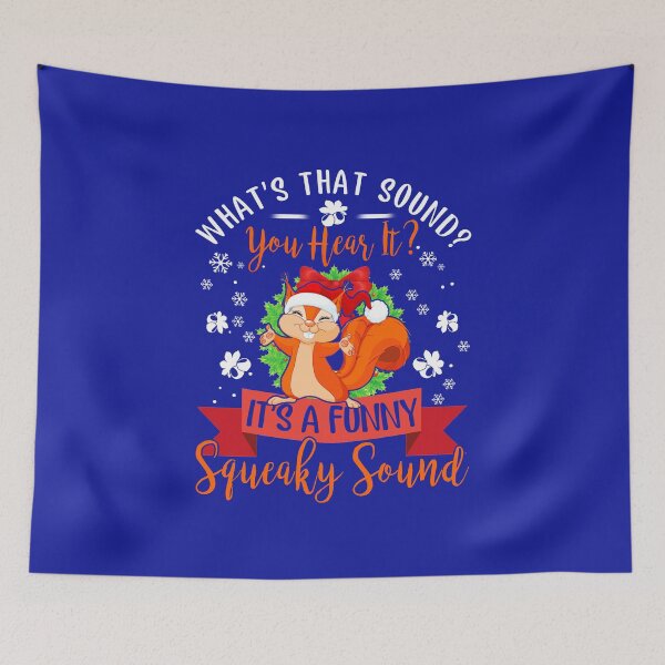 Item preview, Copy of It's A Funny Squeaky Sound TShirt Christmas Squirrel  designed and sold by Simeon	 Dorelus.