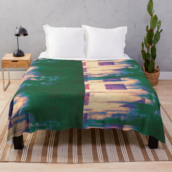 Item preview,  Geometrical water in Blue and Green designed and sold by BlackArtichoke.